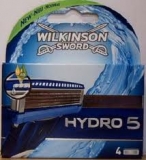 Wilkinson Hydro 5 Power   4 nahradné žiletky 