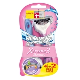 Wilkinson Xtreme3  Beauty 4+4 ks