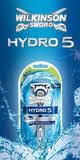 Wilkinson Hydro 5 strojček 1 žileta + 4 náhradné
